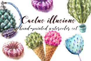 Cactus Illusions Watercolor Set