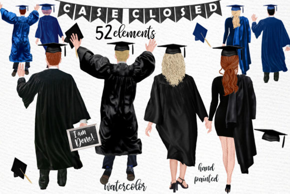 Graduation Clipart and Illustrations