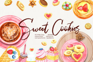 Sweet Cookies Illustrations