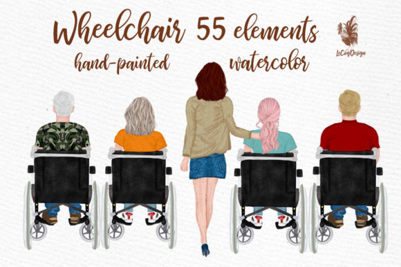 Wheelchair Clipart Disability Illustrations